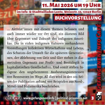 Broschure Indigene Kaempfe in den Americas